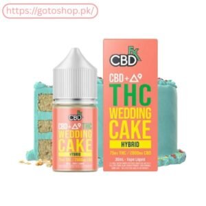 CBD+DELTA-9 THC VAPE JUICE WEDDING CAKE-HYBRID CBDFX