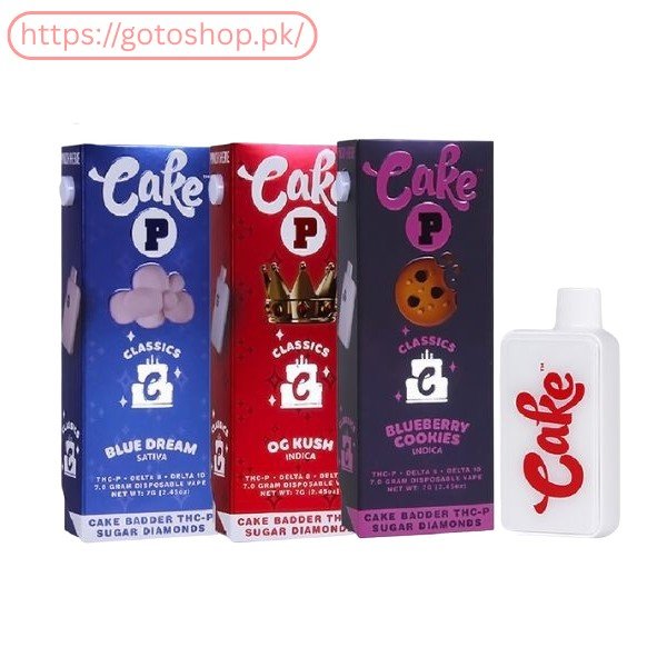 Cake Delta 8+ Thcp Disposable Vape 7G in Pakistan