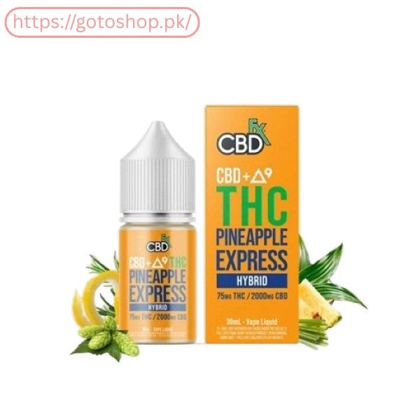 Delta-9 THC Vape Juice: Pineapple Express (Hybrid) In Pakistan