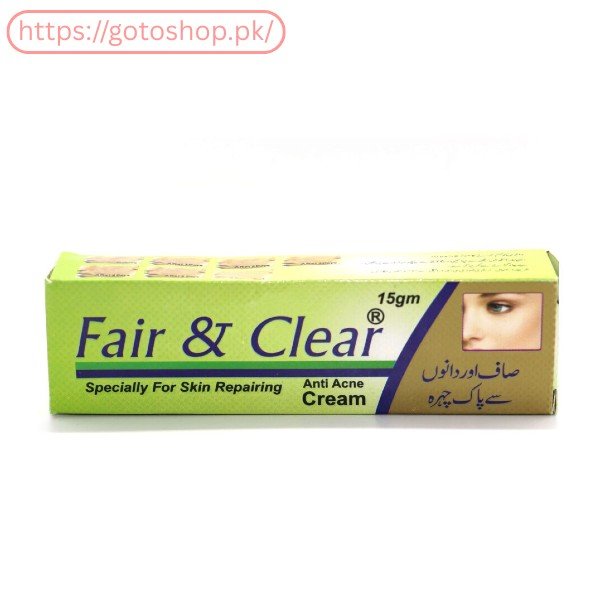 Fair Clear Cream In Pakistan