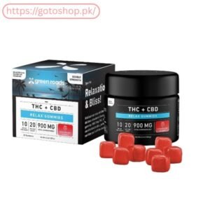 Green Roads Strawberry Sunset Delta 9 THC Relax Gummies - (30ct) 900mg In Pakistan