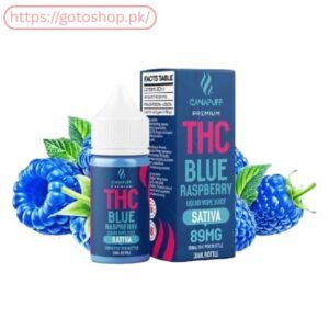 THC Liquid 89mg - Blue Raspberry - 30ml In Pakistan
