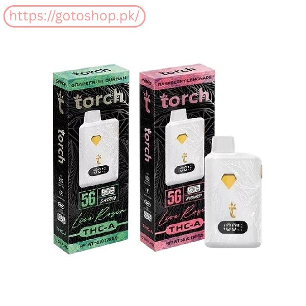 Torch THC-A Live Rosin Disposable | 5g In Pakistan